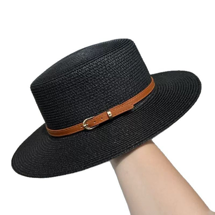 Odette | Belted Wide Brim Sun Hat