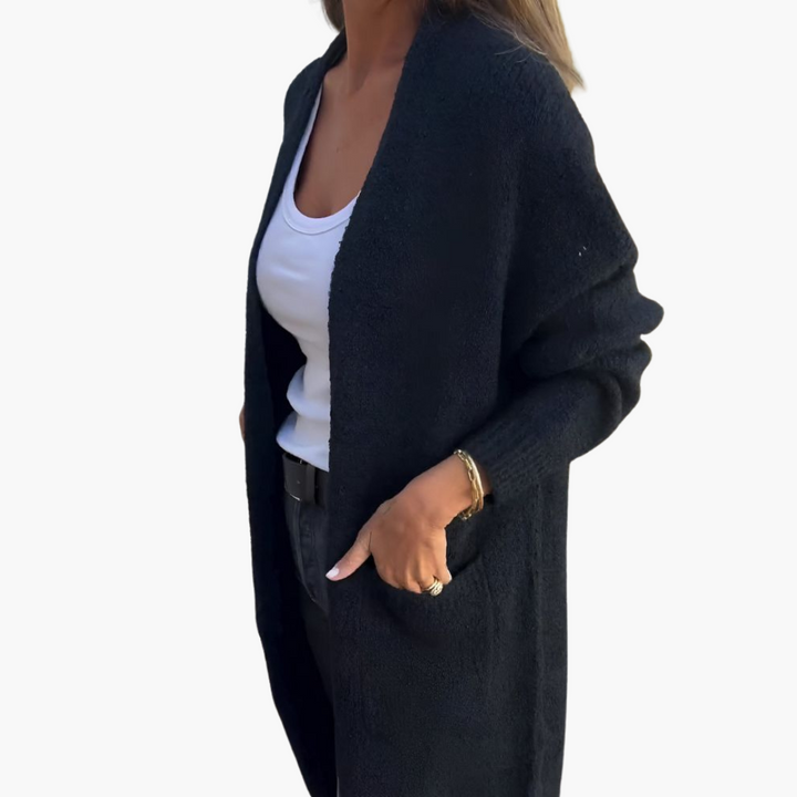 Selina | Longline Pocketed Cardigan