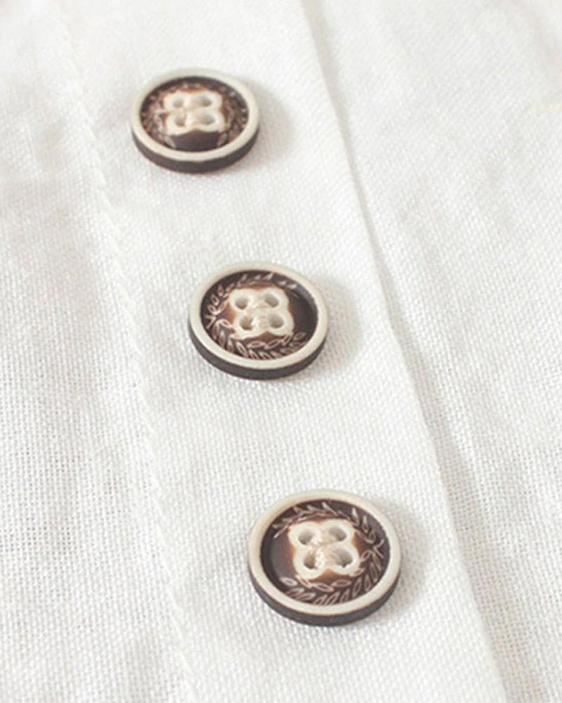 Bronwyn | Relaxed Button-Detail Blouse