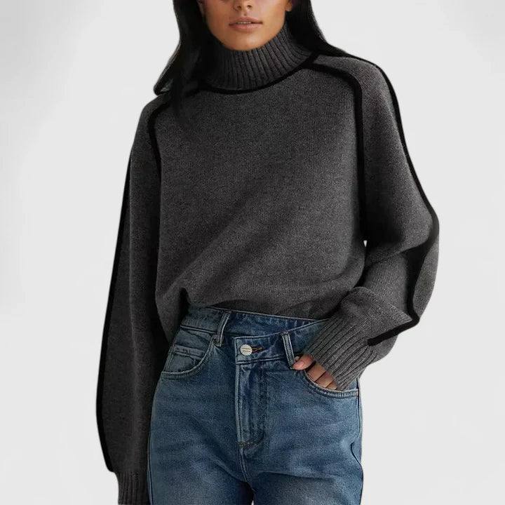 Cerys | Relaxed Turtleneck Sweater