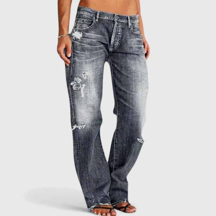 Georgia | Relaxed Straight-Leg Jeans