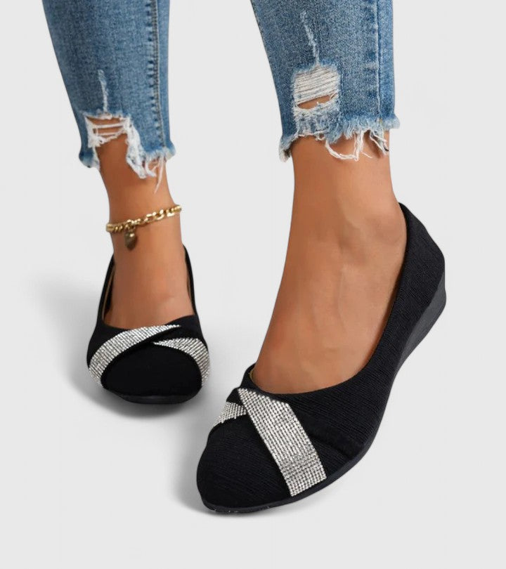 Beverly | Embellished Comfort Flats