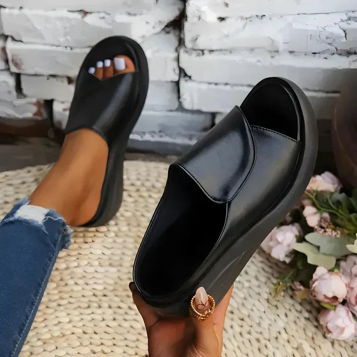 Marcella | Cushioned Wedge Sandals
