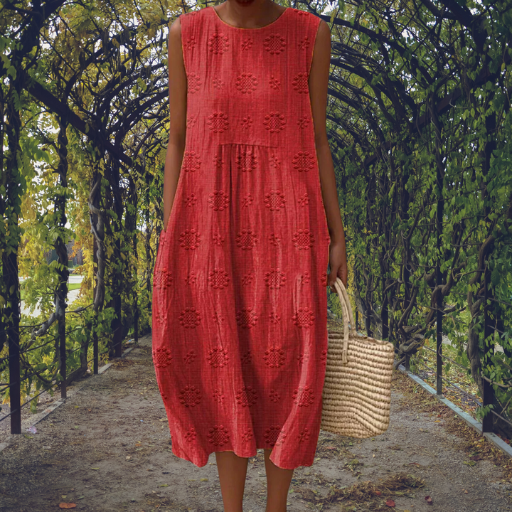 Ophelia | Relaxed Sleeveless Pocket Dress