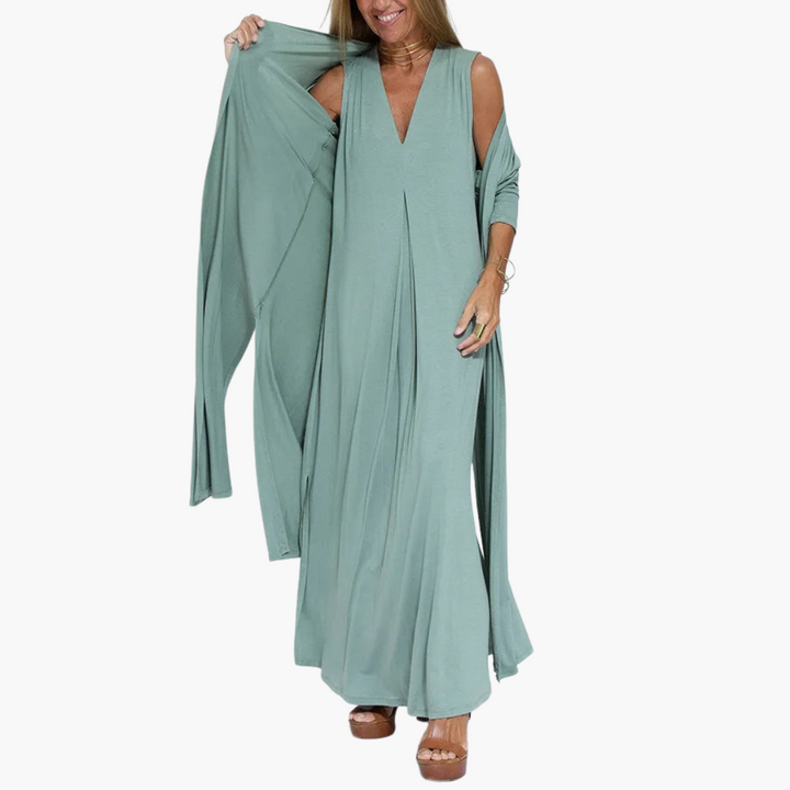 Lauren | Elegant Sleeveless Maxi Dress