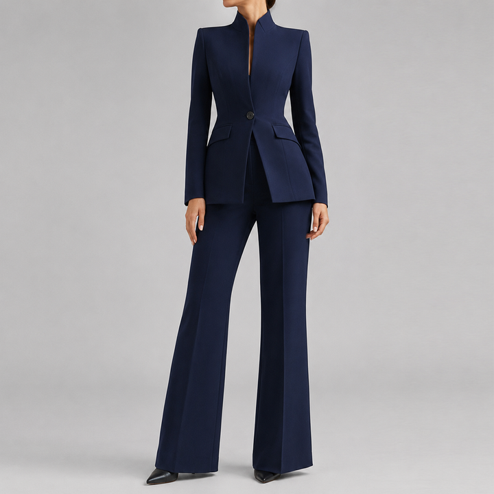 Eleanora | Sculpted Two-Piece Suit