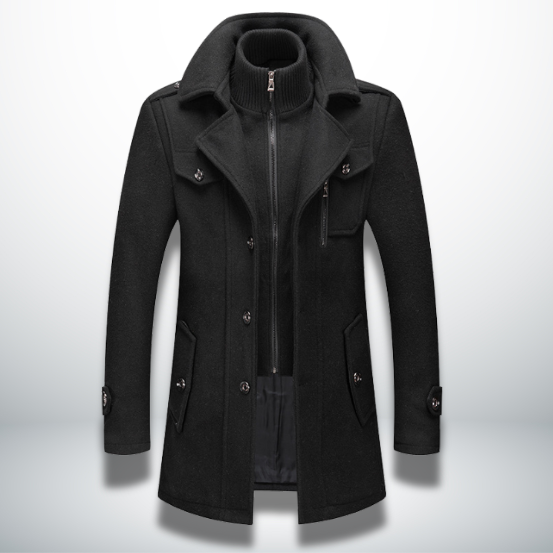 Reginald | Refined Layered Winter Coat