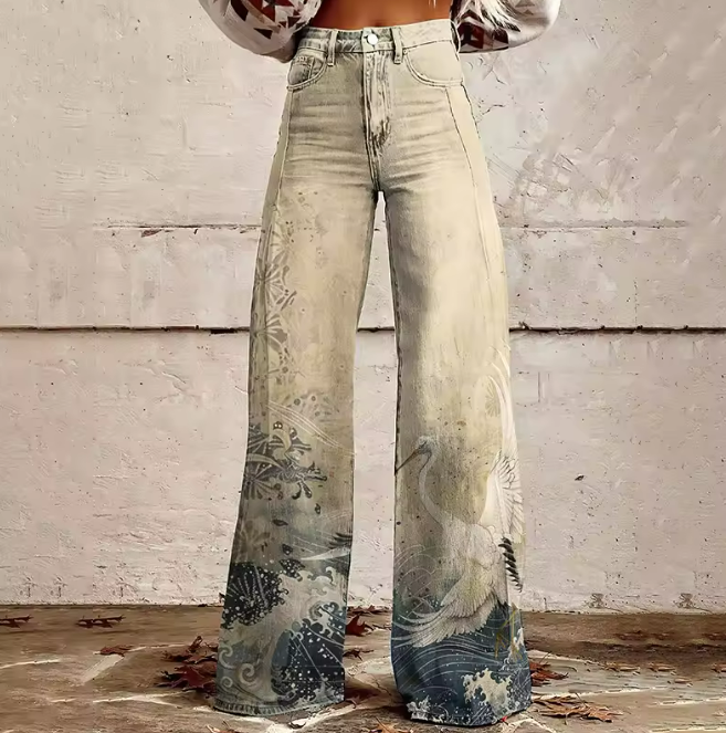 Camryn | Artful Wide-Leg Trousers