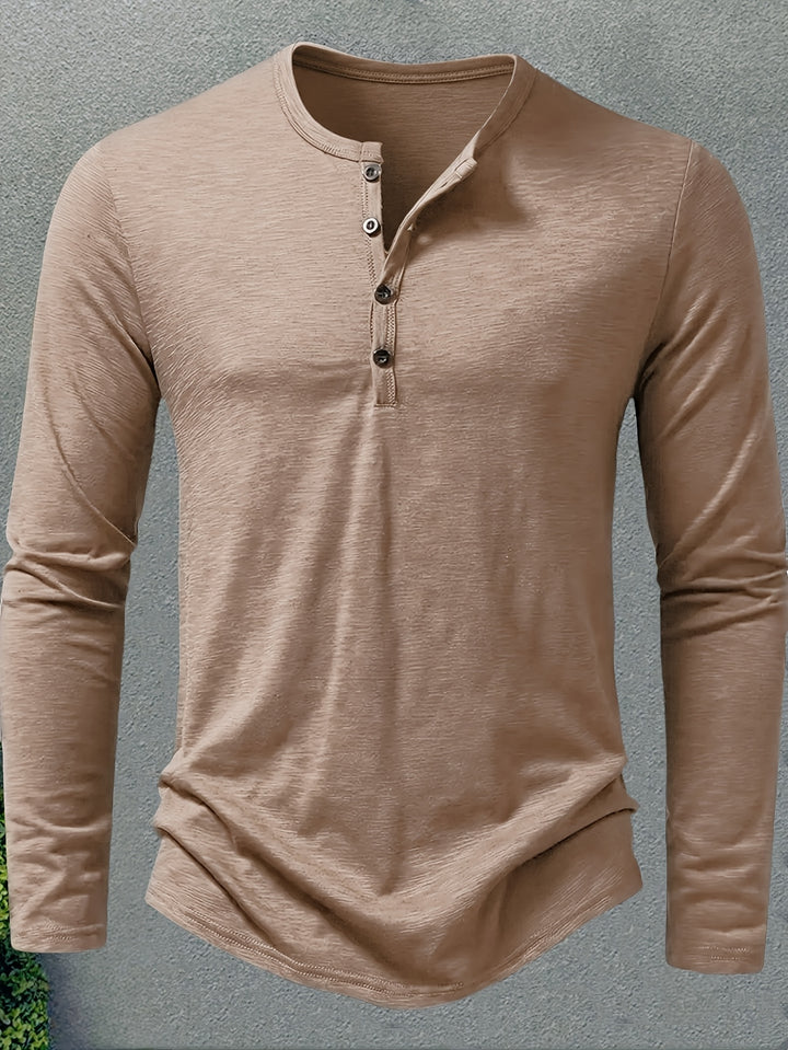 Marshall | Refined Long-Sleeve Henley