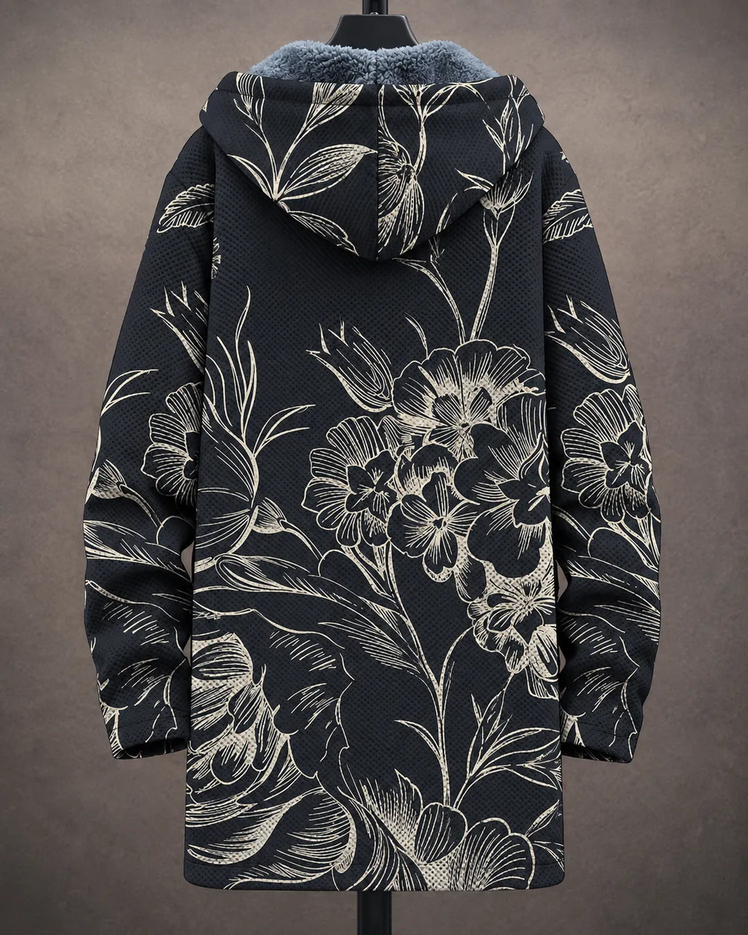 Beckett | Botanical Sketch Hooded Jacket