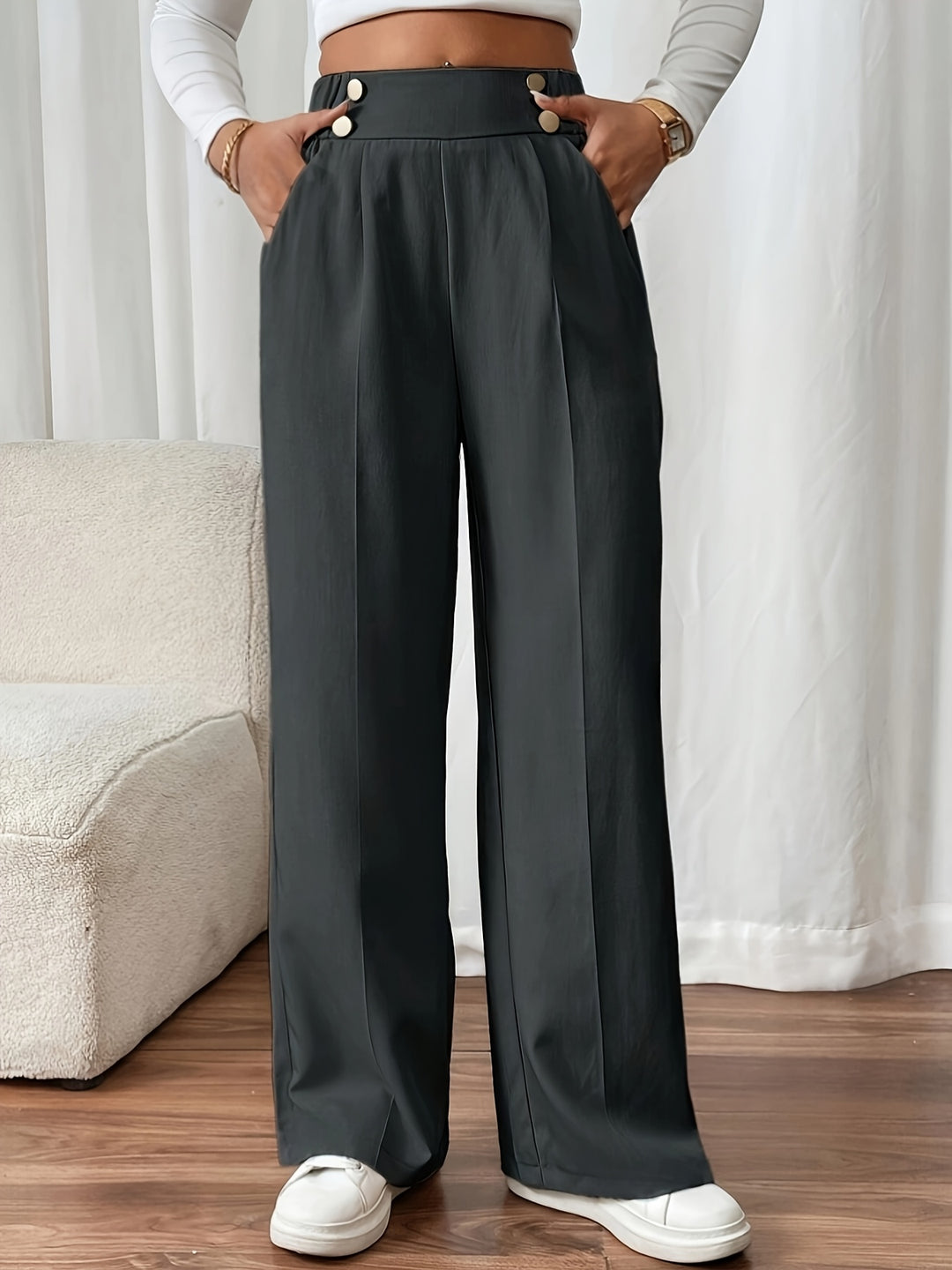 Amelia | Tailored Straight-Leg Trousers