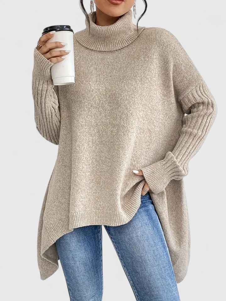 Brenna | Relaxed Roll-Neck Sweater