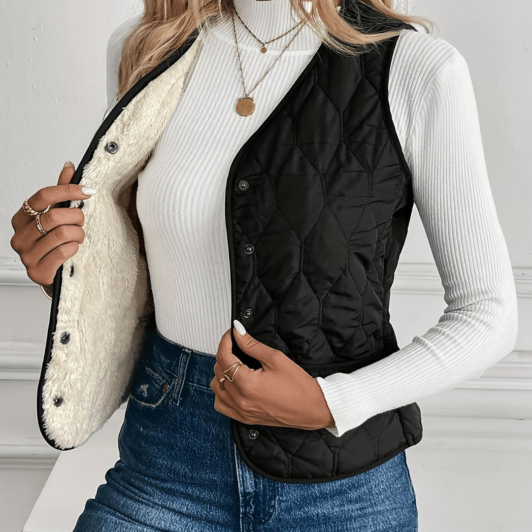 Adrienne | Cosy Quilted Gilet