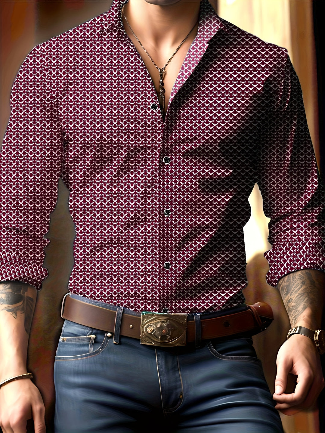 Lawrence | Refined Patterned Shirt