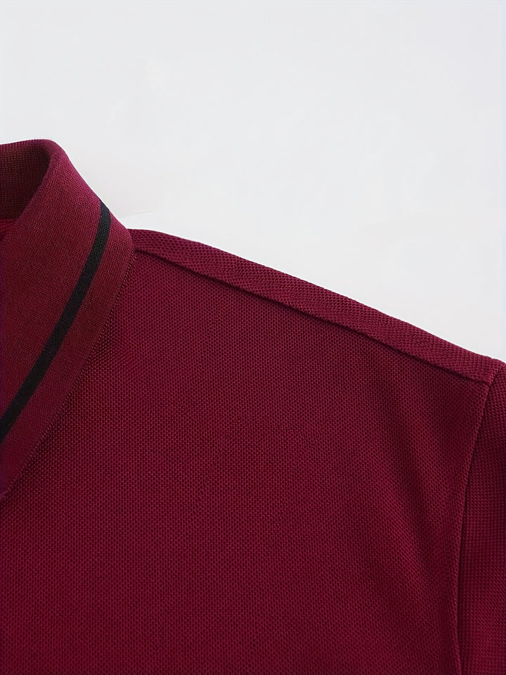 Russell | Refined Long-Sleeve Polo Shirt
