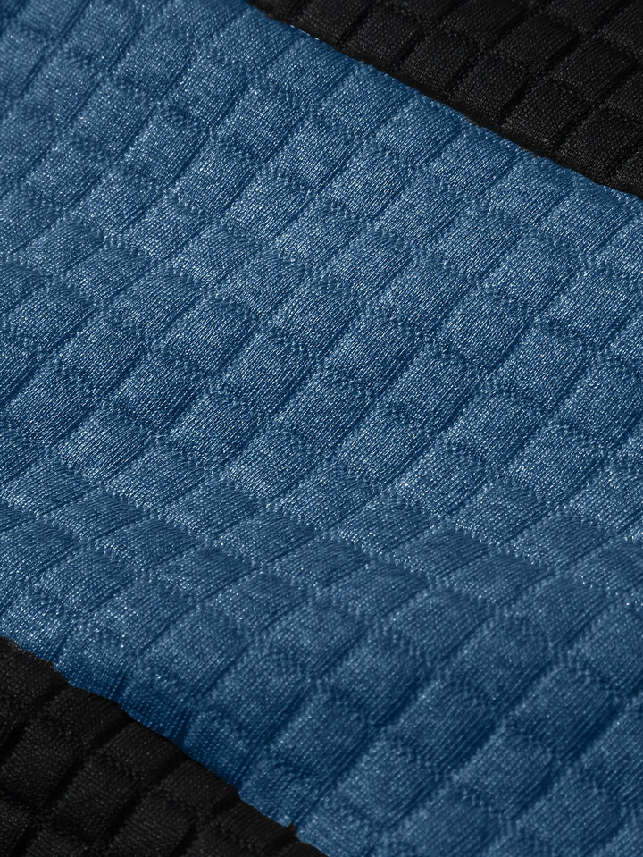 Jasper | Textured Colour-Block Hoodie