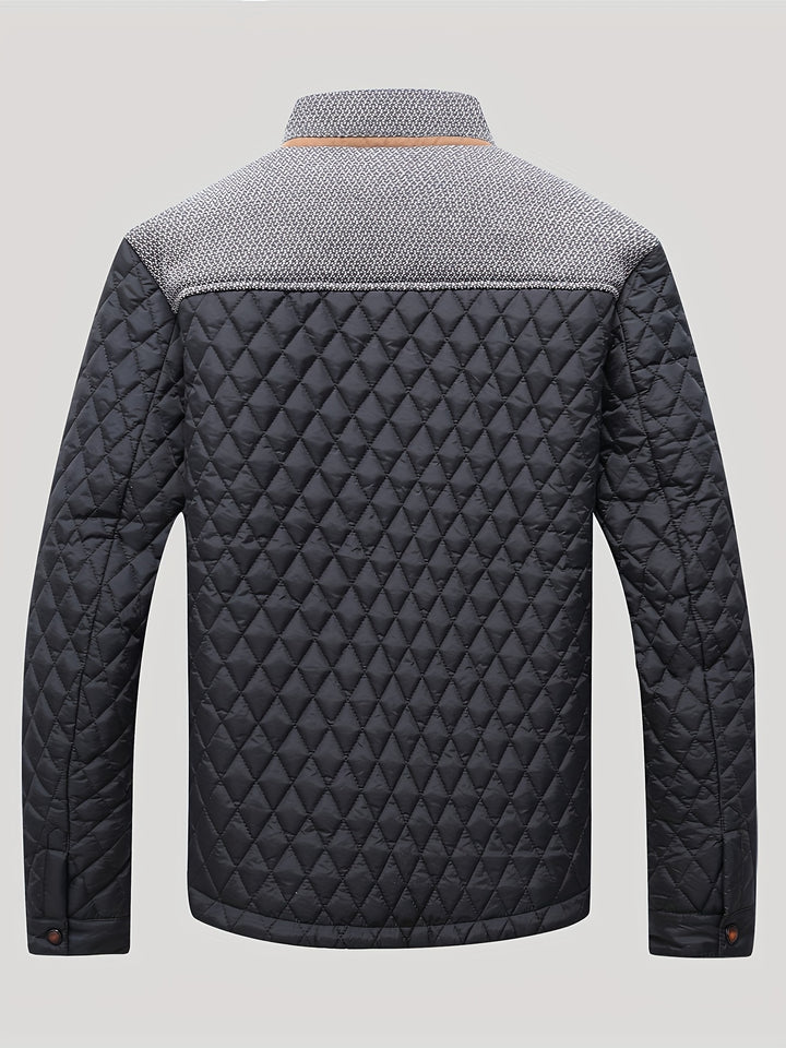 Sebastian | Quilted Stand-Collar Jacket