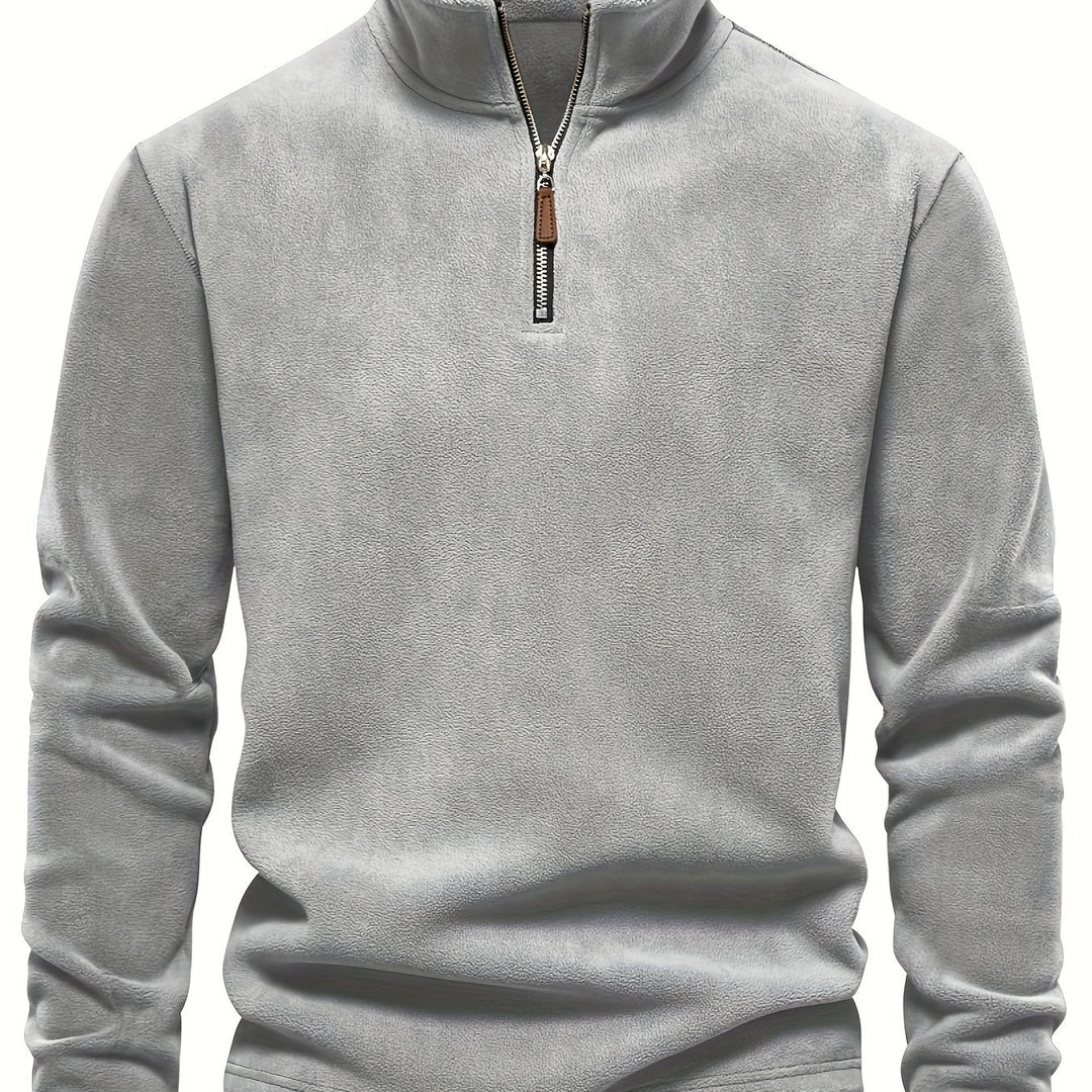 Harvey | Refined Half-Zip Pullover