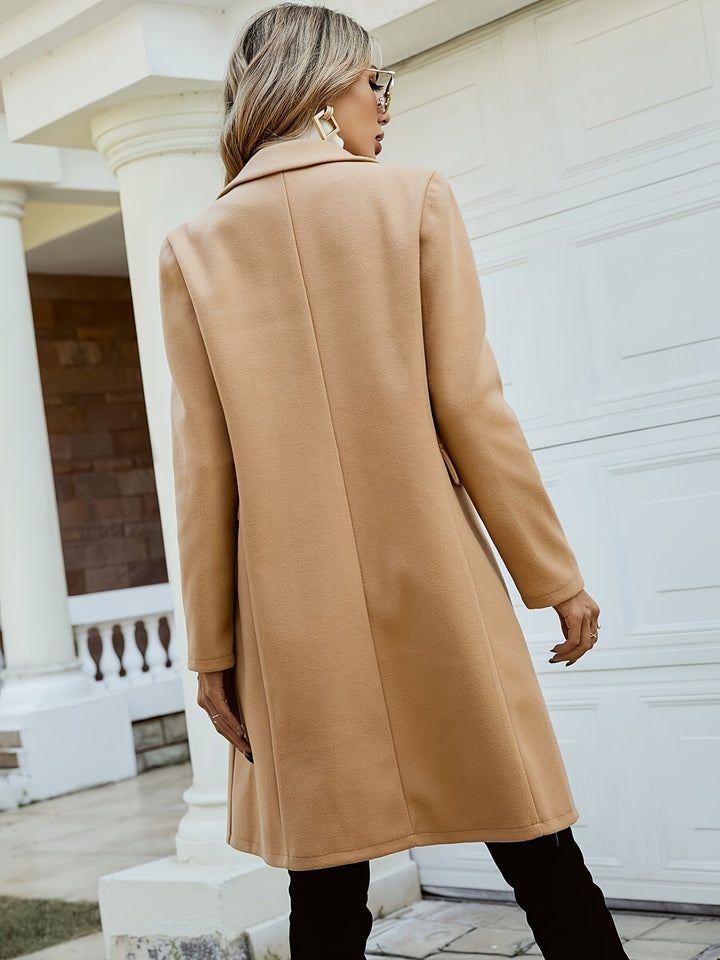 Vanessa | Double-Breasted Mid-Length Coat