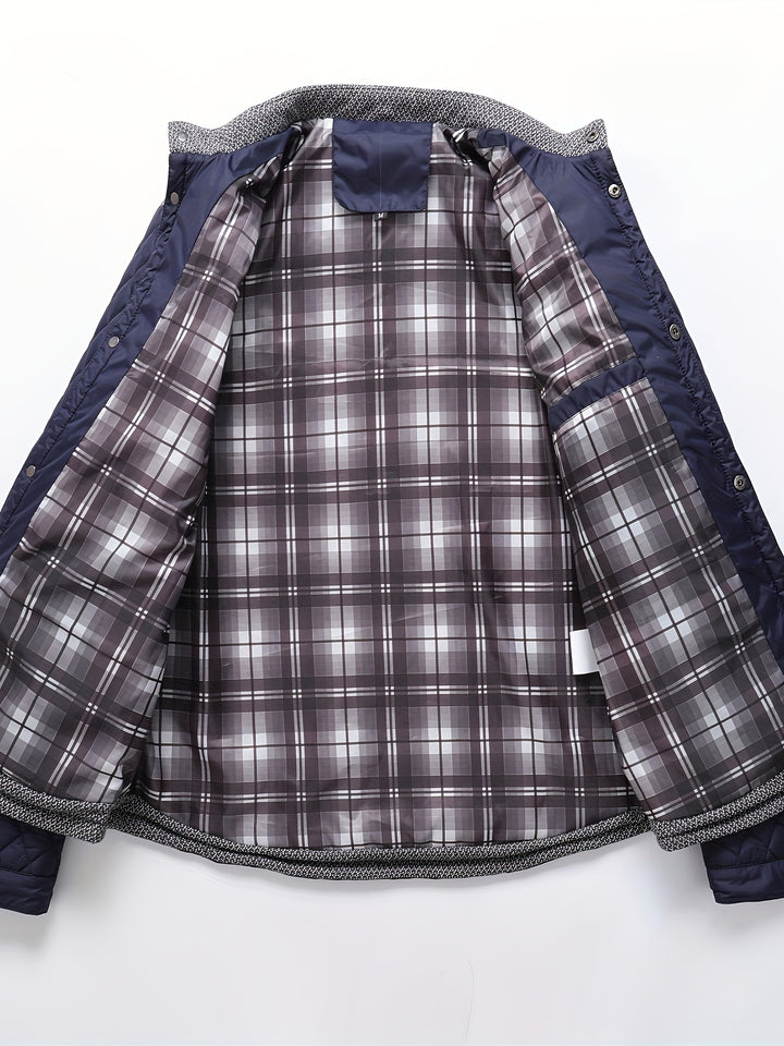 Sebastian | Quilted Stand-Collar Jacket