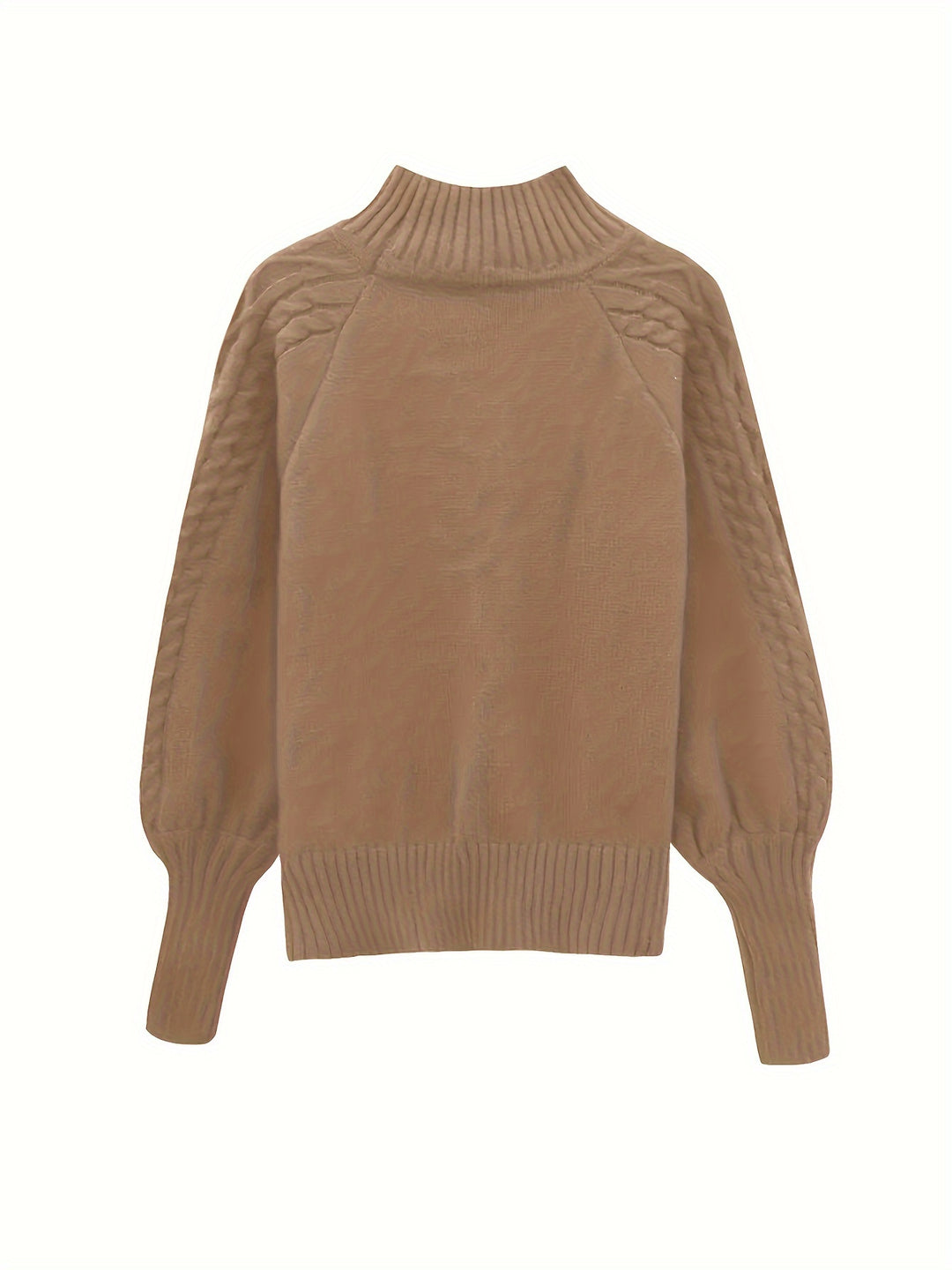 Evangeline | Textured Cable-Knit Sweater