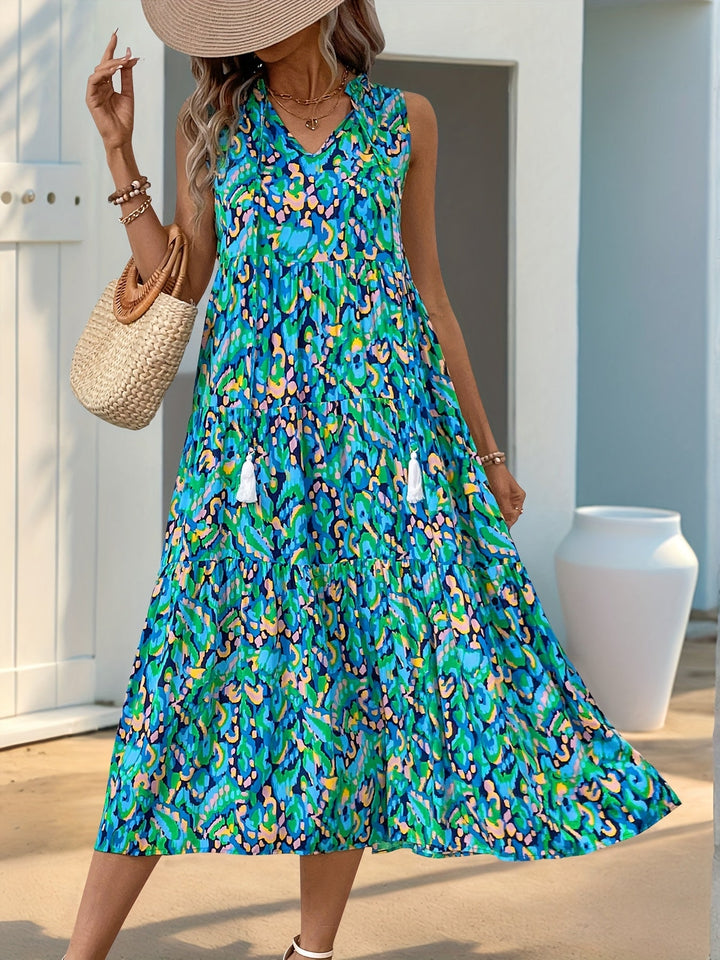 Poppy | Tiered Boho Summer Maxi Dress