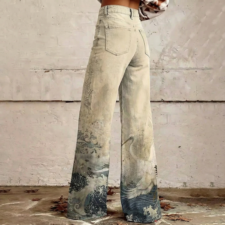 Camryn | Artful Wide-Leg Trousers