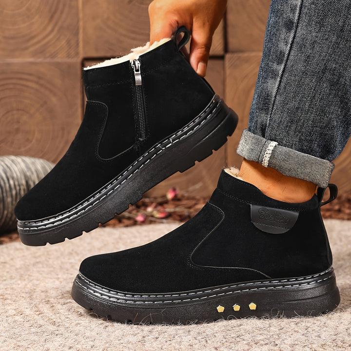 Grayson | Cosy Side-Zip Ankle Boots