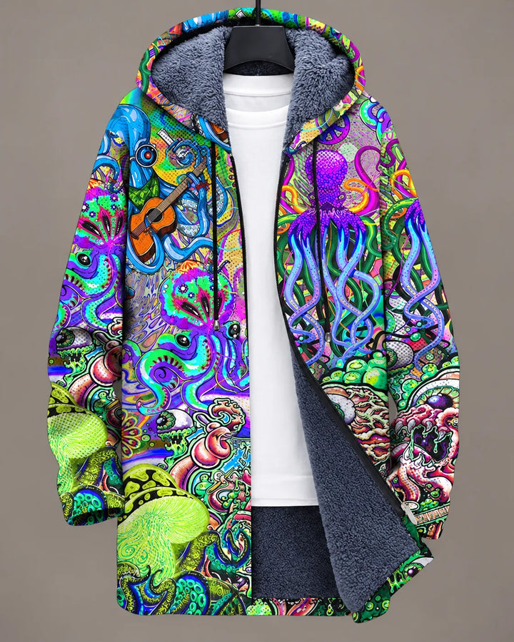 Malcolm | Colour-Block Hooded Jacket