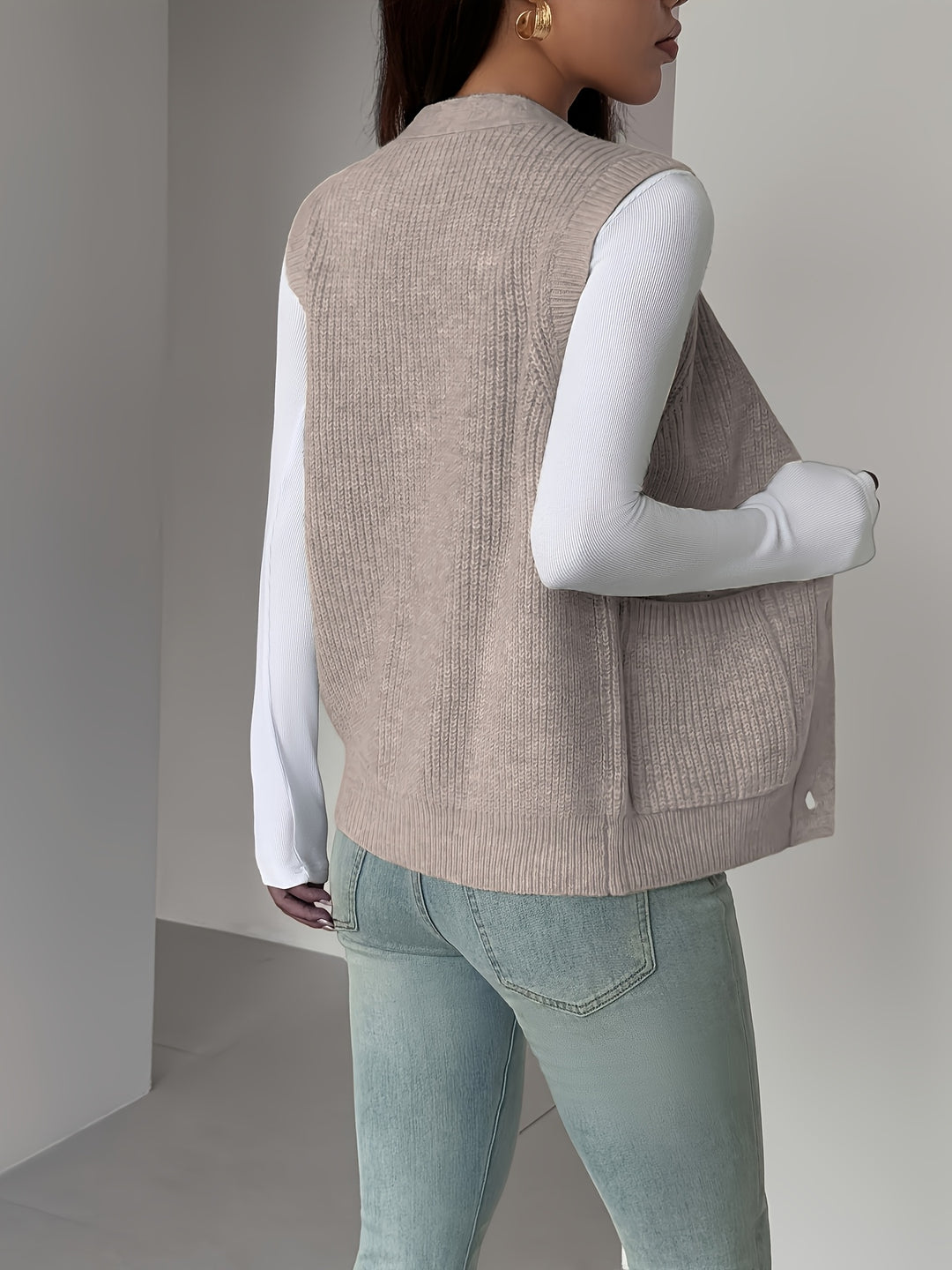 Annette | Button-Front Waistcoat