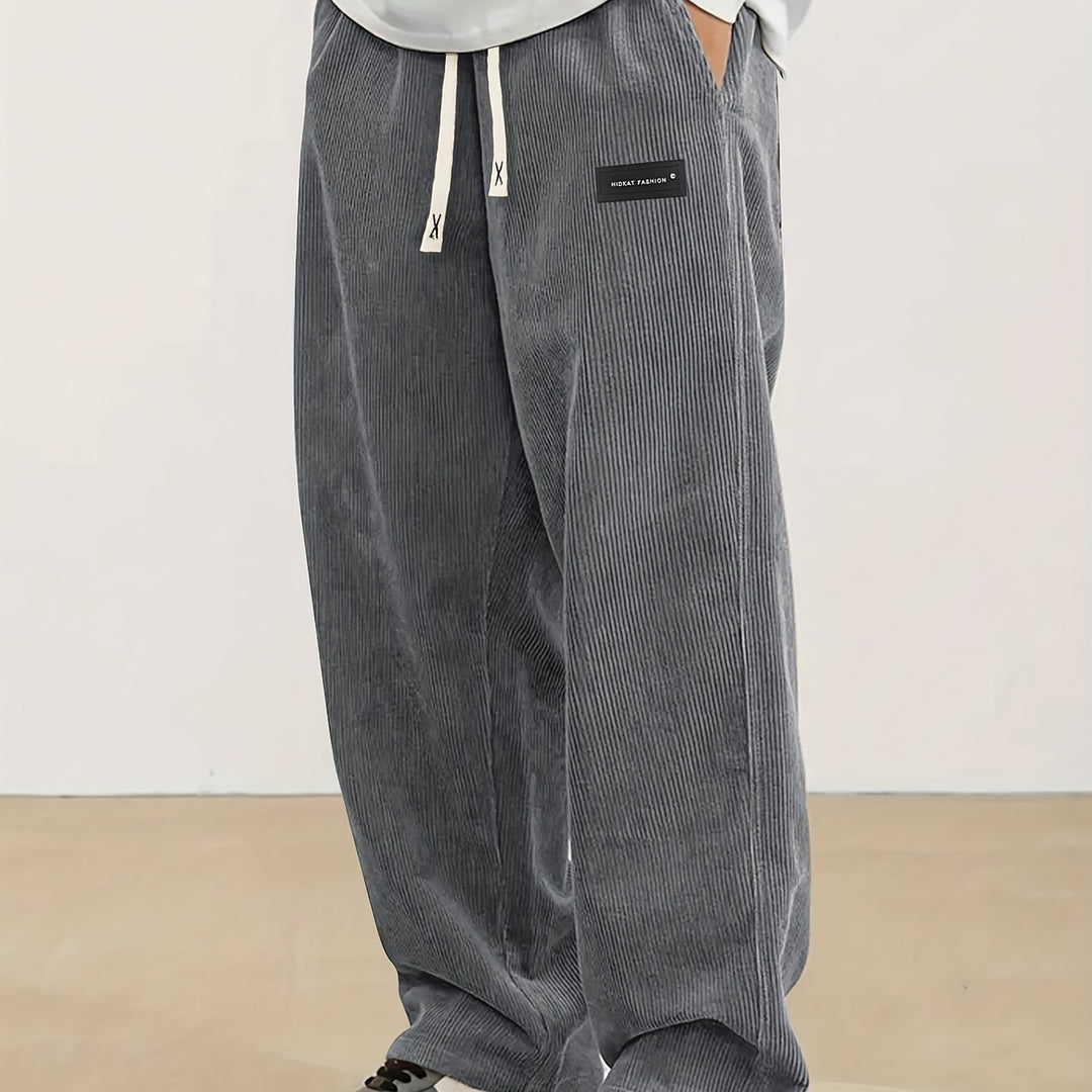 Wallace | Relaxed Straight-Leg Trousers