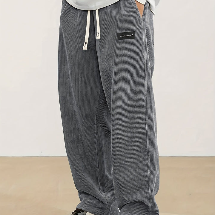 Wallace | Relaxed Straight-Leg Trousers