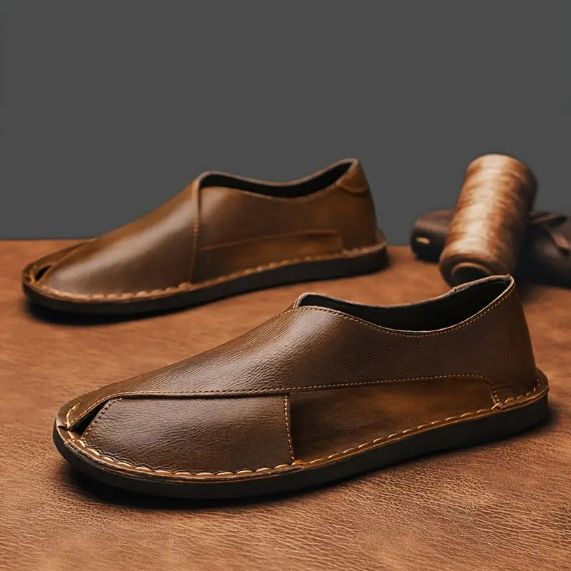 Bramwell | Handcrafted Slip-On Sandals