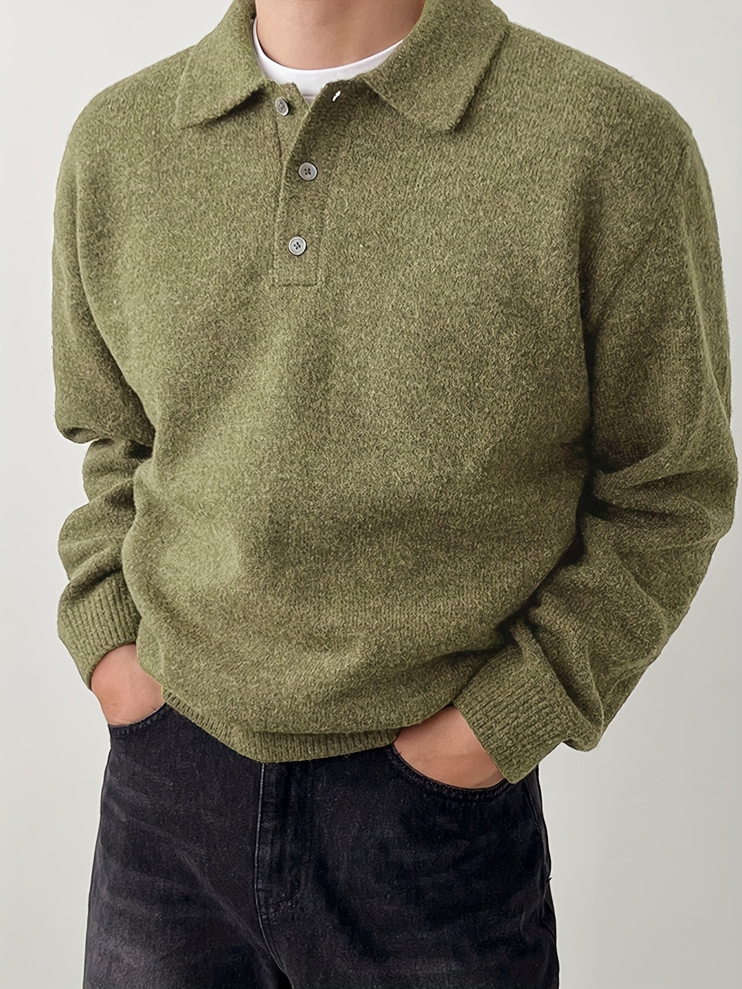 Franklin | Collared Knit Jumper