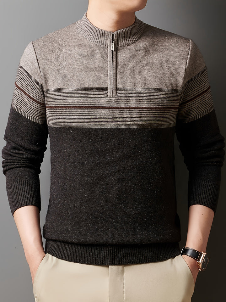 Redmond | Half-Zip Mock Neck Jumper