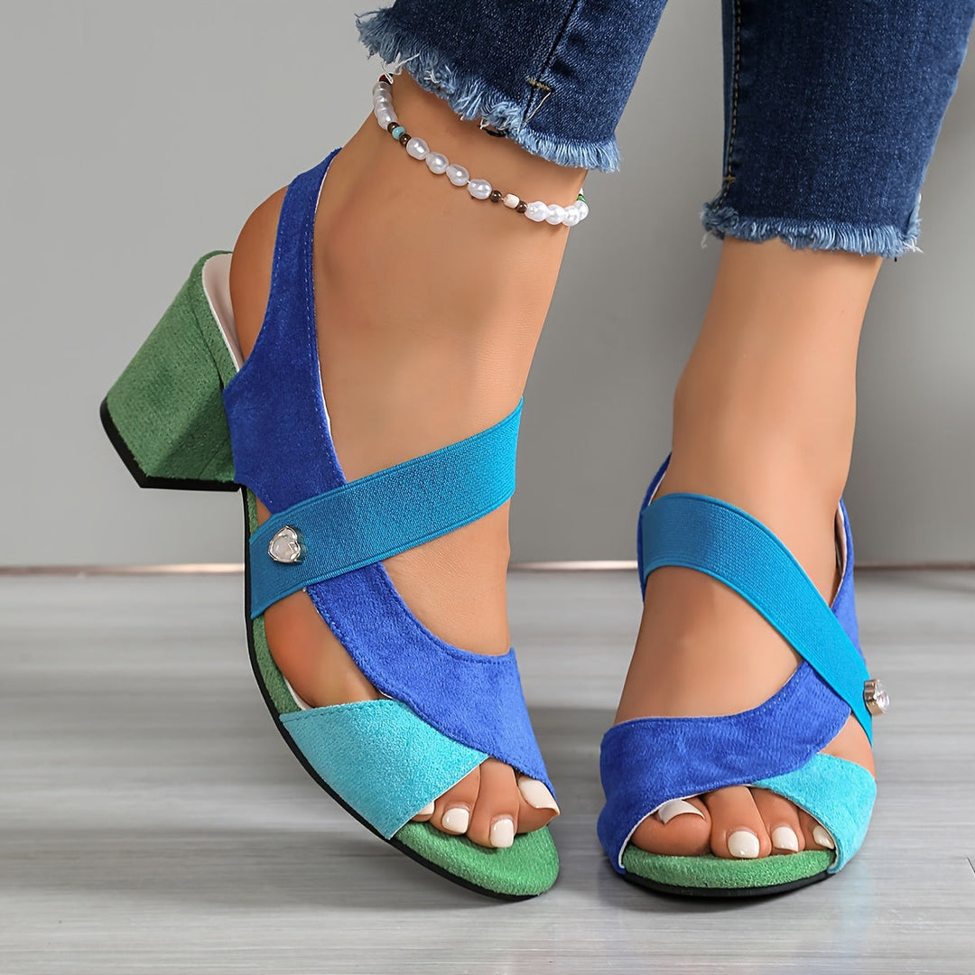 Juliana | Comfort Block Heel Sandals