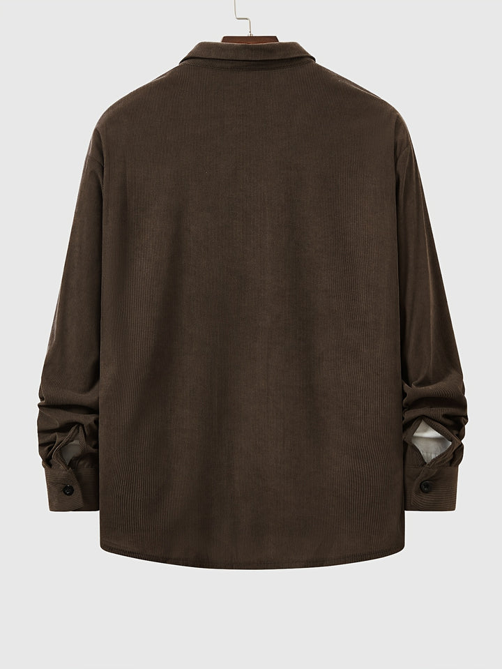 Sheldon | Relaxed Textured Button-Up Shirt