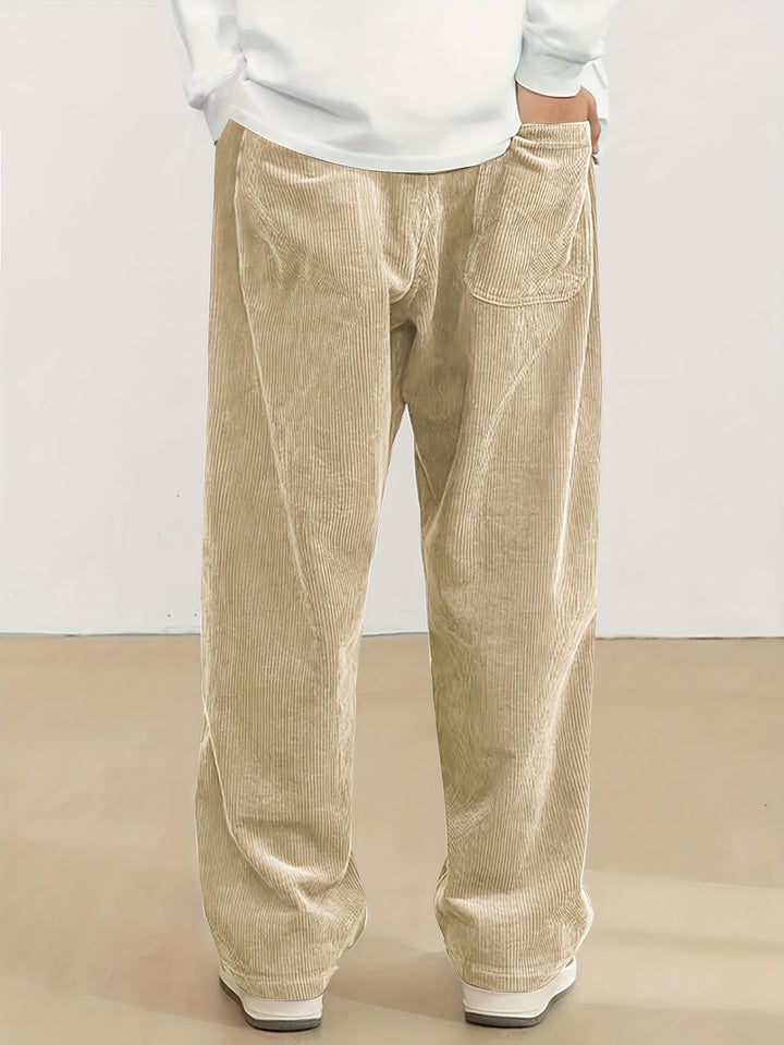 Wallace | Relaxed Straight-Leg Trousers