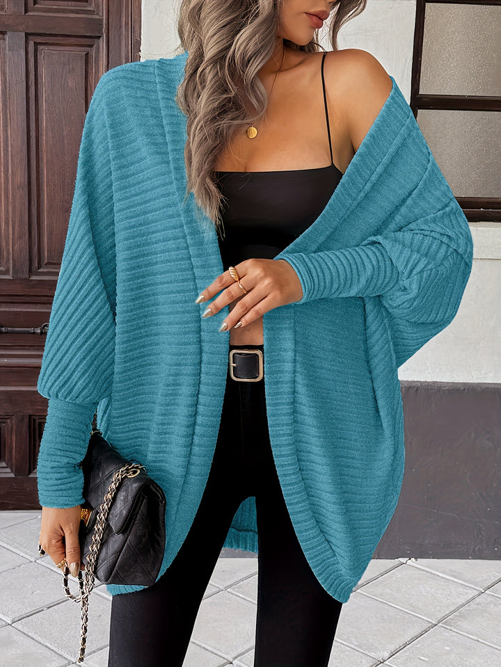 Theresa | Relaxed Open-Front Cardigan