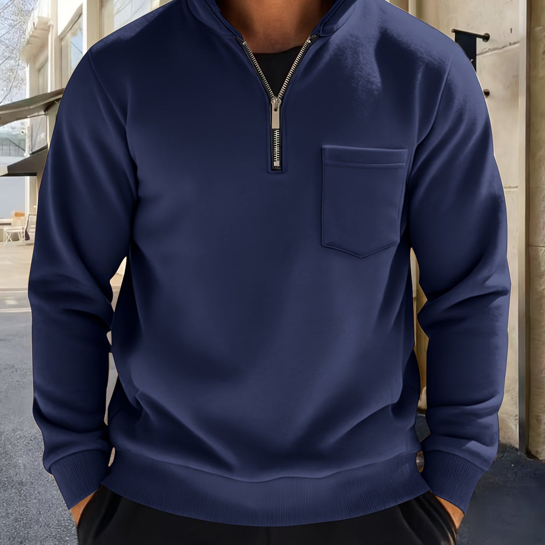 Graham | Refined Half-Zip Pullover