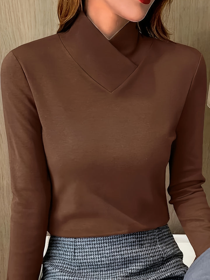 Lydia | Elegant V-Neck Top