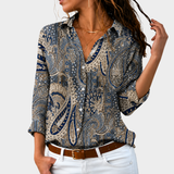 Beatrix | Elegant Paisley Blouse