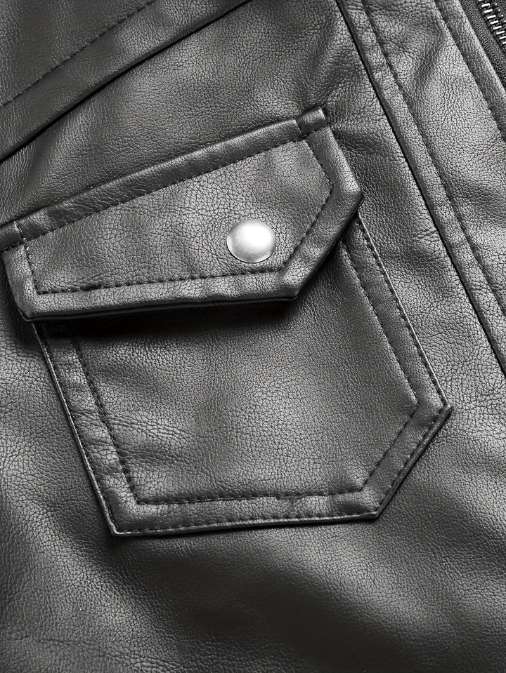 Grayson | Hooded Moto Jacket