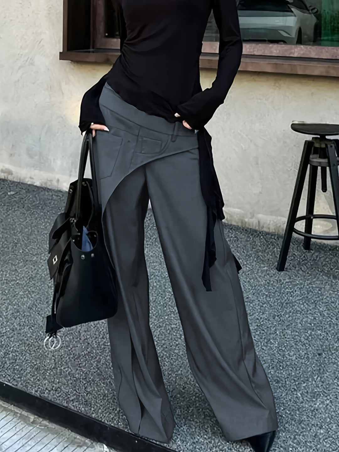 Juno | Wide-Leg High-Waist Trousers