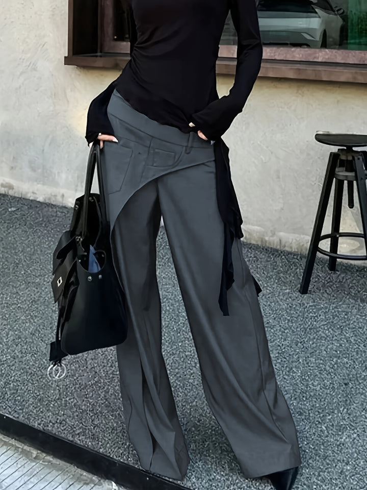 Juno | Wide-Leg High-Waist Trousers