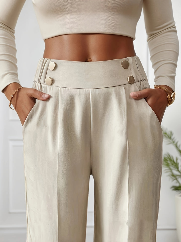 Amelia | Tailored Straight-Leg Trousers