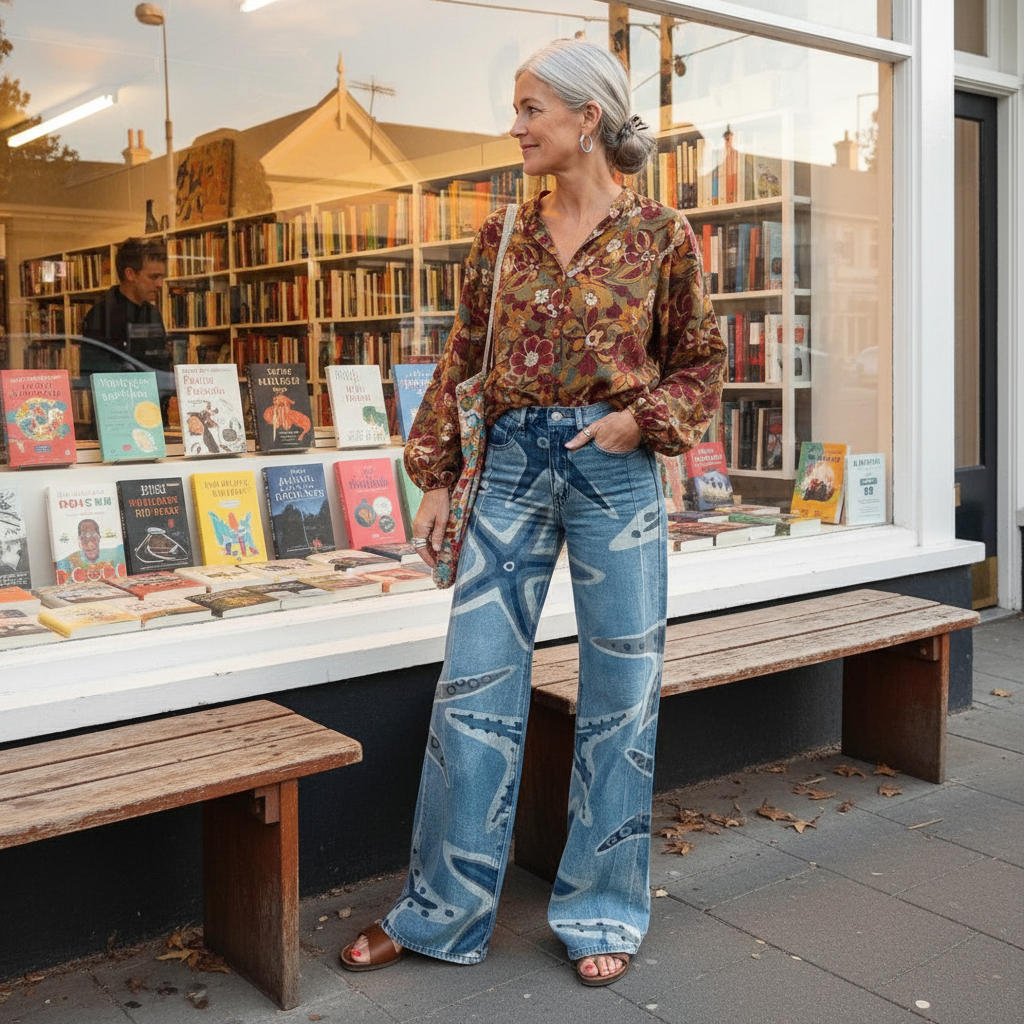Roberta | Artful Wide-Leg Trousers