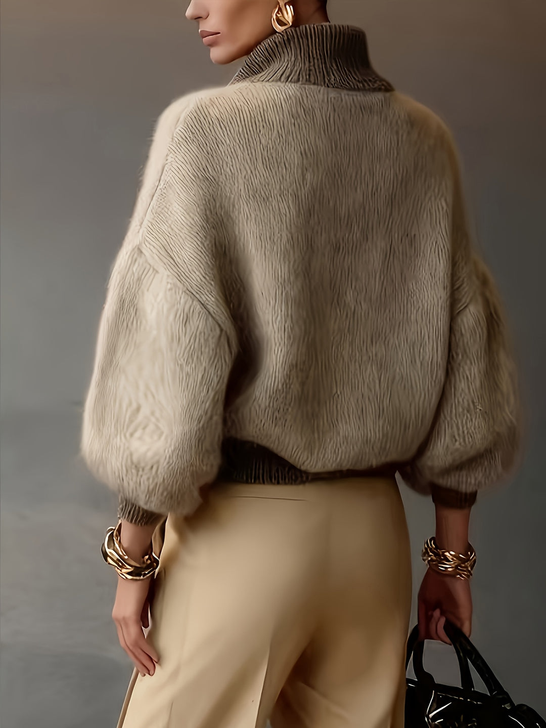 Cara | Relaxed Half-Zip Sweater