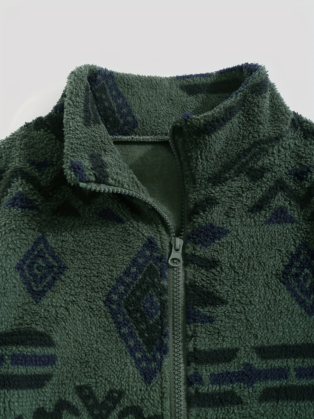 Noelle | Patterned Zip-Up Jacket