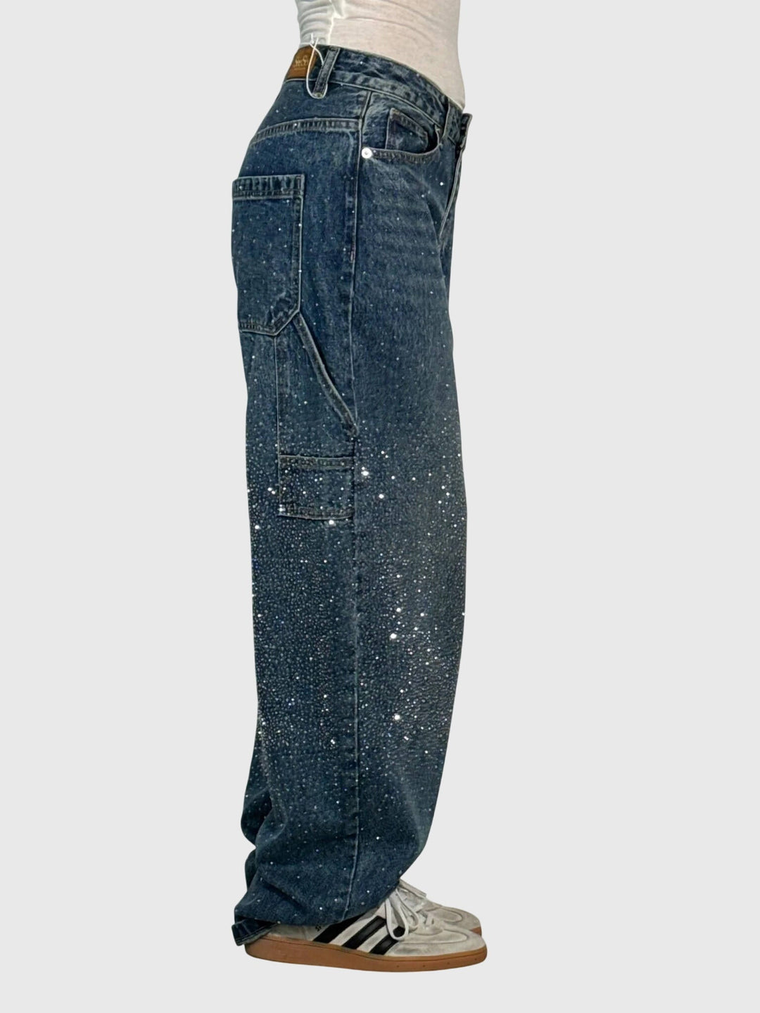 Brielle | Shimmer Wide-Leg Jeans